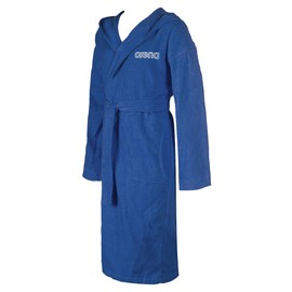 arena Zeppelin Light Junior Cotton Bathrobe for Boys and Girls, Cotton Bathrobe with Hood and Pockets, Unisex Terry Towelling Bathrobe, Comfortable and Lightweight