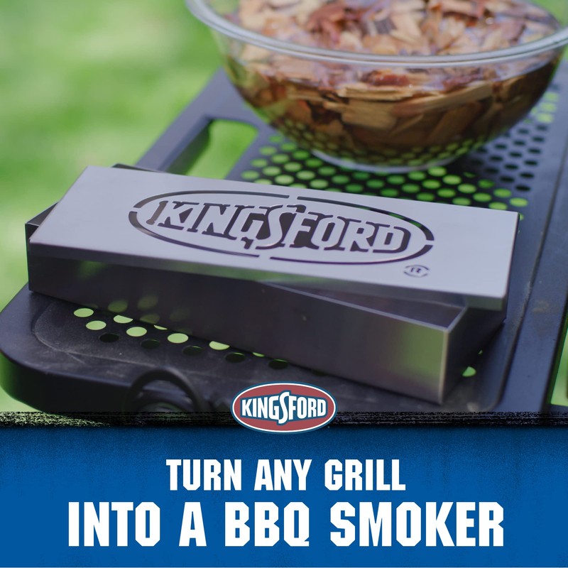 Kingsford Stainless Steel Smoker Box for Grill | Smoking Box