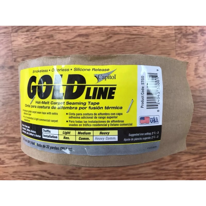 Capitol CX-737 Gold Line Carpet Seam Tape, 1 Roll
