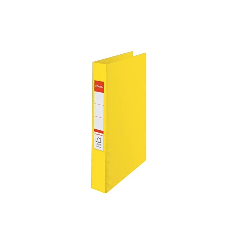 Esselte 4 Ring Binder, PP, Holds up to 190 Sheets,