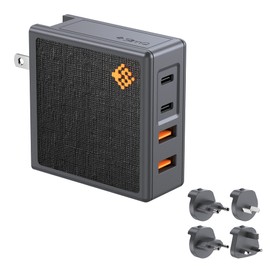 𝐒𝐥𝐢𝐦𝐐 GAN USB C Ladegerät: 100W,96W,87W,85W,67W Netzteil - Reiseadapter für MacBook,Surface,Lenovo - 4 Port Fast Compact PD Wall Block - Type-C High Speed Charging Station