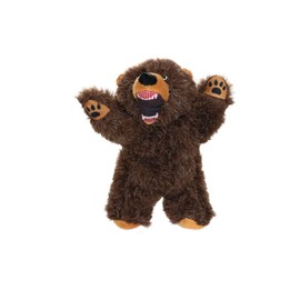 MIGHTY- Angry Animal Bear - Squeaker-Multiple Layers. Made Durable, Strong & Tough. Interactive Play (Tug, Toss & Fetch). Machine Washable & It Floats.