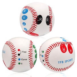 3-Piece Baseball Pitching Grip Trainer, Training Set for Baseball with Finger Placement, Baseball Training Equipment for Teenagers and Beginners to Learn Baseball Grips (Hard)