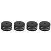 4Pcs 40X20Mm Aluminum HiFi AMP Isolation Stand Turntable Feet Pad