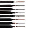 Pack of 6 Colourful Peel-Off Eyebrow Pencil with Brush Tattoo