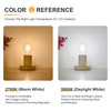TOKCON 12V Low Voltage LED Light Bulbs - Soft Warm