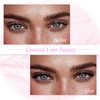 Eyelashes, Individual, Cluster for Eyelash Extension, 40P, 0.07, D-curl, Mixed,