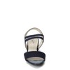 LifeStride Yolo Sandalias de cuña para Mujer, Marino, 8W US