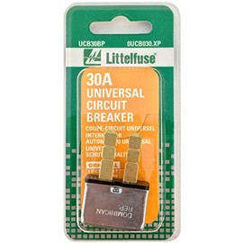 Littelfuse 0UCB030.XP 30 Amp Universal Circuit Breaker