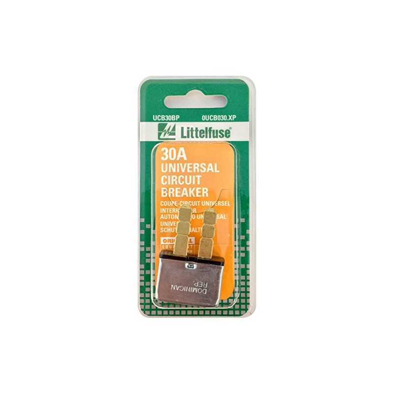 Littelfuse 0UCB030.XP 30 Amp Universal Circuit Breaker