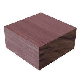 Lumber Wood for Woodworking - Construction - Landscaping Beautiful Purpleheart Turning Wood Bowl Blank Lathe Size: 5" x 5" x 2"