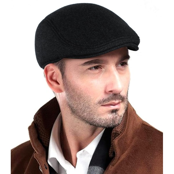 Comilaka Men's Beret Cap Gatsby Flat Cap Newsboy Flat Cap