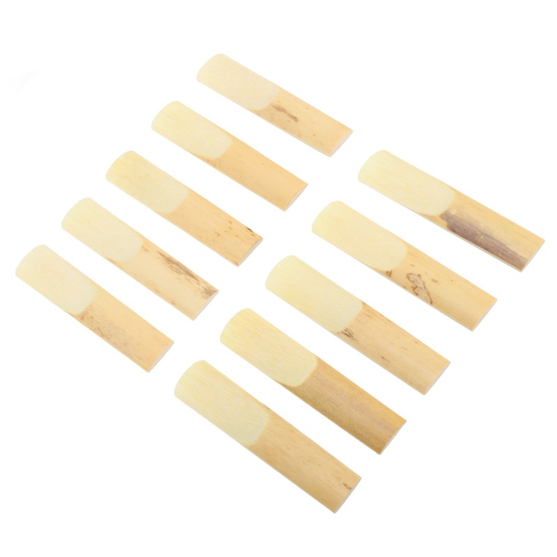 10Pcs Tenor Saxophone Reeds Set Bb Key Sax Replacement Parts