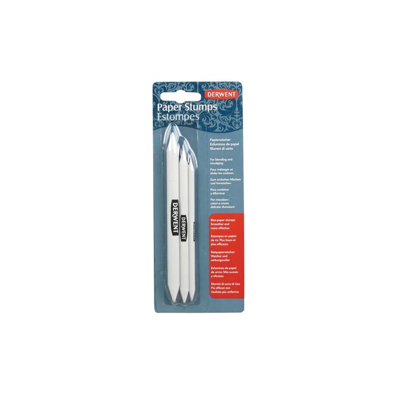 Derwent Paper Stumps, Pack, 3 Count (2300561)