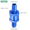 M METERXITY 2-Pack Fuel Oil Check Valve, 3/8" Aluminum Alloy