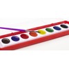 RoseArt 8-Color Washable Watercolors with 1 Paintbrush, Packaging May Vary