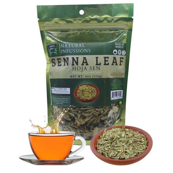 Senna leaf tea natural Net Wt. 4 oz (114g) HOJA