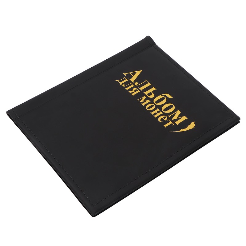 Coin Collecting Holder Album 250 Pockets Transparent PVC Thick Waterproof