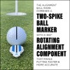 Alignment Ball Mark - Putting Alignment Aid Tool - Golf