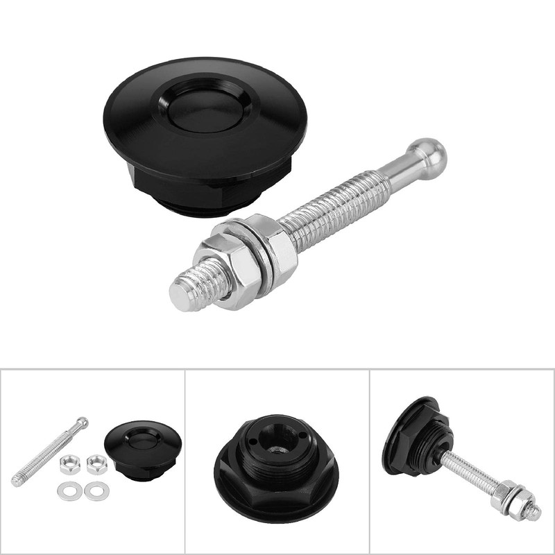 Quick Release M8 Bonnet, Quick Latch Pins Universal Bonnet Push