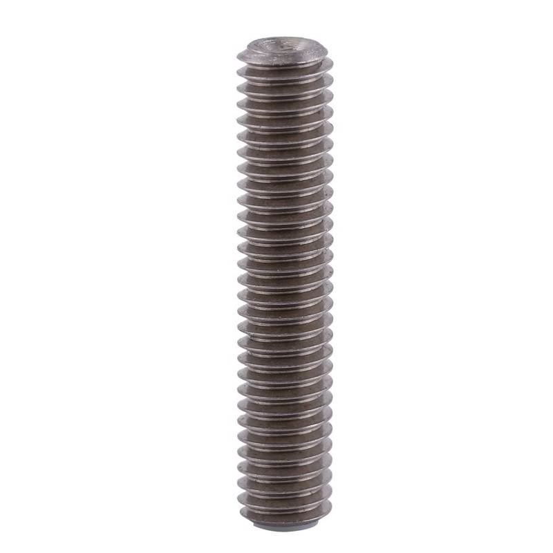 5pcs M6 x 30mm Nozzle Throat Stainless Steel Tube Throat