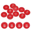 Sewing Buttons [10pcs] - 1.2 Inch/ 30mm 48L Resin Round