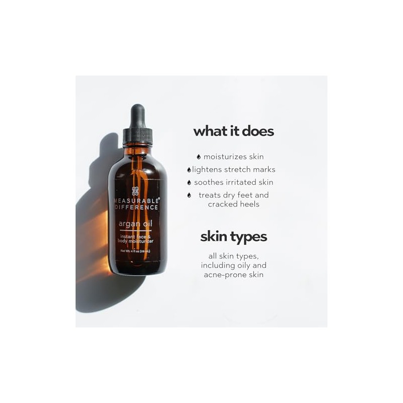 Measurable Difference Aceite de Argan.