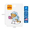 Garfield® 5-Pack Sticker Bundle - Waterproof Stickers for Water Bottles