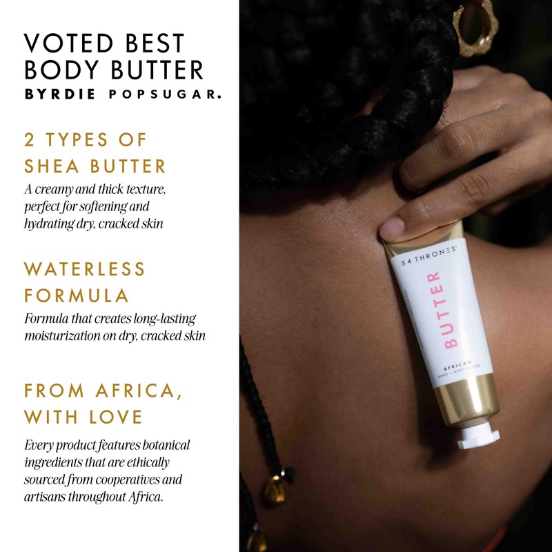 54 Thrones Mini African Beauty Butters - Moisturizer for Dry