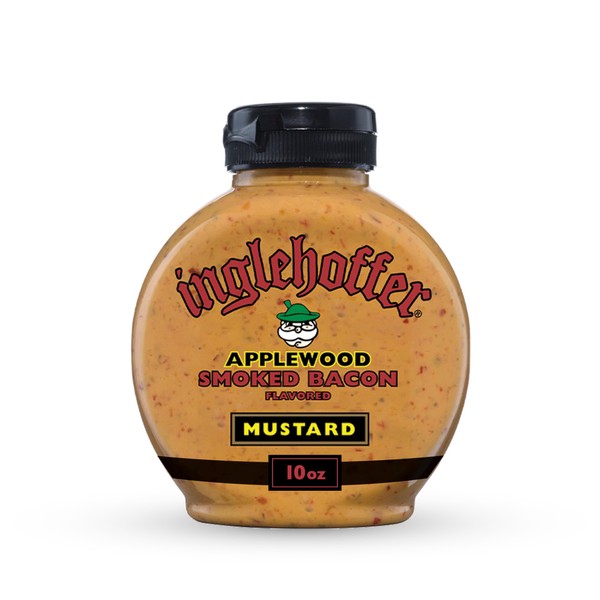 INGLEHOFFER Inglehoffer Applewood Smoked Bacon Mustard, 10 oz Squeeze Bottle