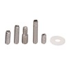 Archery Bow Stabilizer Weight Kit Detachable Aluminum Alloy Counterweight Kit