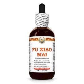 Fu Xiao Mai (Triticum Aestivum) Dry Fruit Tincture, Made in Hawaii, All Natural, Vegan, Pure Liquid Extract - 2 fl.oz