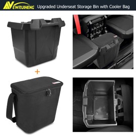 Defender Center Underseat Storage Bin with Removable Ice Chest Cooler Bag, Upgraded Underseat Storage Bin Cooler Bag Compatible for Can Am Defender/Defender Max 2016-2022 Replace OEM #715003446
