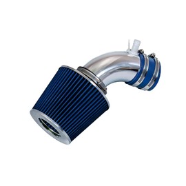 Rtunes Racing Short Ram Air Intake Kit + Filter Combo RED Compatible For 10-12 Genesis Coupe 2.0L Turbo (Blue)