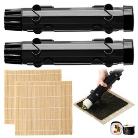 Sushi Maker, Sushi Set to Make Yourself, Sushi Maker Kit Portable, DIY Sushi Set for Making Yourself, Sushi Maker Roller for Party, Home, Picnic, Beginners