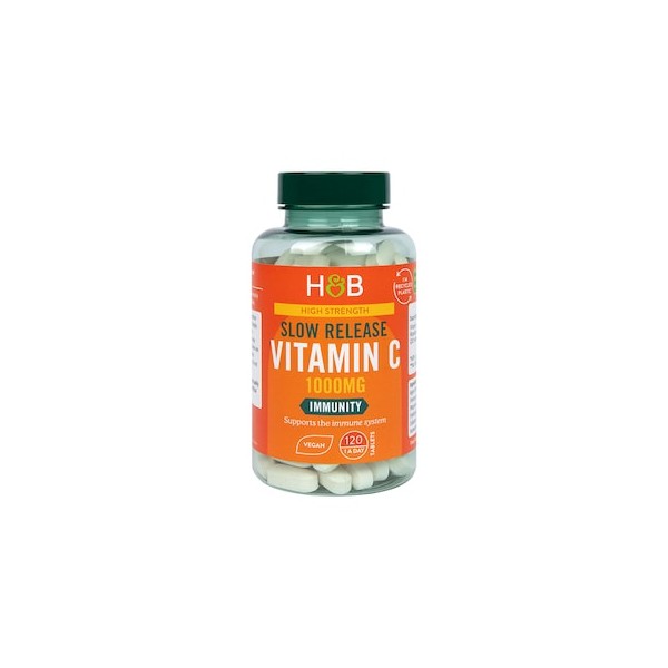 Holland & Barrett Vitamin C High Strength Slow Release 1000mg 120 Tablets