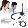 2.5mm Telephone Headset Noise Reduction Unilateral Elbow Plug Customer Service