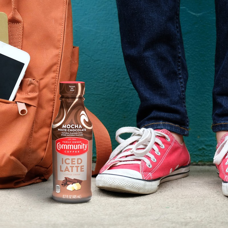 Community Coffee Mocha White Chocolate Iced Latte Ready To Drink