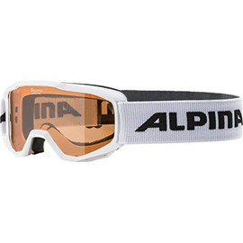 Alpina PINEY Ski Snowboard Goggles for Kids, Anti-Fog, Bright Lens Color, Helmet Compatible