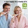 Replacement Brush Heads Compatible with Sonicare Electric Toothbrushes, Dupont Bristles