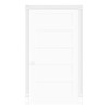 Door Border DK07 – Frame Made of PU Plastic, White,