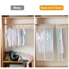 XIAKE Garment Bags M/oth-proof Dust Cover Coat Hanging Clothes Storage