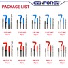 CENFORGE 320PC Helicoil Thread Repair Kit - SAE (1/4"-1/2") &