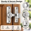 Sliding Door Latch Lock for Home Security – 90/180 Degree