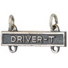 Army Driver-T Qualification Bar Silver Oxide Regulation Size