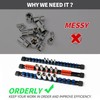 Reniteco Socket Organizer Drive ABS Tools-Socket Holder, Premium Quality 9