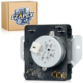 W10185992 Dryer Timer Compatible with Whirlpool, Maytag WGD5300VW1, 7EWED1730YW2, 7MWED1900EW0, WED5000DW2, OEM Replacement for WPW10185992, 418-095-20-B5, PS11749833