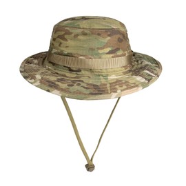 IDOGEAR Wide Brim Boonie Hat Sun Hat for Men Women Fishing Hunting Outdoor Activities with Adjustable Loops Buckle (Multi-camo)