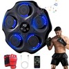 YCJYZLF Music Boxing Machine with Boxing Gloves, Smart Bluetooth Music