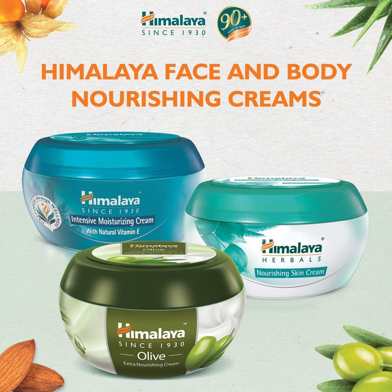 Himalaya Herbals Intensive Moisturizing Cream with Natural Vitamin E With